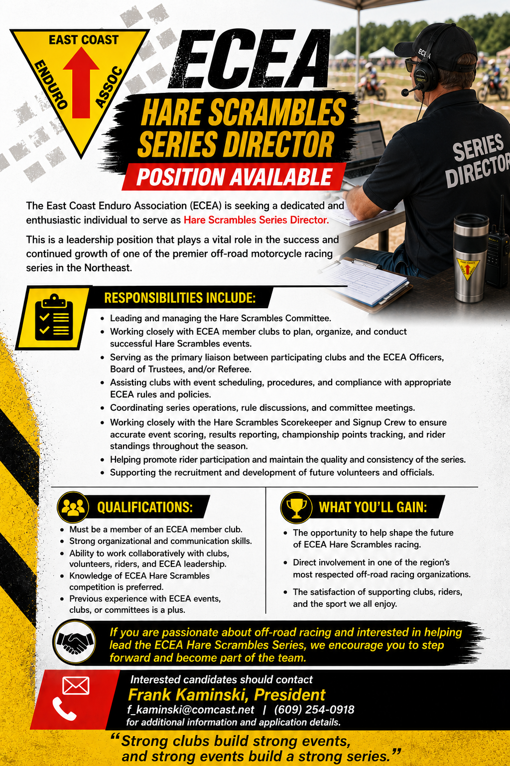 hs director open position flyer